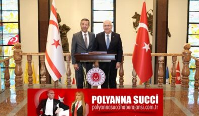 Millî Savunma Bakanımız Yaşar GÜLER, Kuzey Kıbrıs Türk Cumhuriyeti Dışişleri Bakanı Tahsin Ertuğruloğlu ile Bir Araya Geldi…