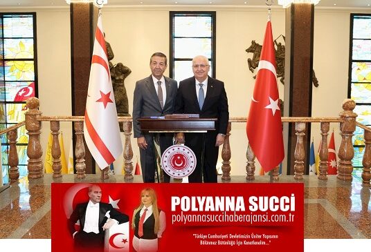 Millî Savunma Bakanımız Yaşar GÜLER, Kuzey Kıbrıs Türk Cumhuriyeti Dışişleri Bakanı Tahsin Ertuğruloğlu ile Bir Araya Geldi…