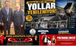 Kozan’ın  Reisi Mustafa ATLI, “Halka Hizmet Hakka Hizmet” Anlayışıyla, Kozanlı Vatandaşımıza Layıkıyla Hizmet Verebilmenin En Önemlilerinden Birisi Olan “Yolları Yeniliyor” ve Yapılan Her Bir Hizmet Vatandaş Tarafından Önemle ve Takdirle Karşılanıyor…
