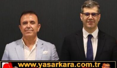Mustafa KANDEMİR’in AK Parti İl Başkanı Mustafa ÖZKAN’a Kutlama Ziyareti Bütünlük  Ve Sorunlara Çözüm Odaklılık Adına Kamuoyunda Önemle ve Takdirle Karşılandı