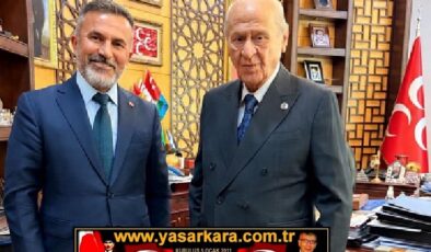 AK Partiden İki Kez Adana Milletvekilliği ve İl Başkanlığı Yapmış  Bölge Siyasetinin Faal Ve Etkin Değeri; Tamer DAĞLI, Milliyetçi Hareket Partisi Genel Başkanı Adanalı Büyüğümüz Hemşerimiz Dr. Devlet BAHÇELİ’ye Makamında Nezaket  Ziyaretinde Bulundu…