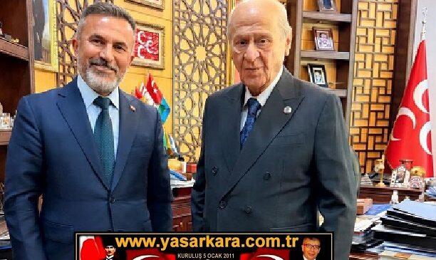 AK Partiden İki Kez Adana Milletvekilliği ve İl Başkanlığı Yapmış  Bölge Siyasetinin Faal Ve Etkin Değeri; Tamer DAĞLI, Milliyetçi Hareket Partisi Genel Başkanı Adanalı Büyüğümüz Hemşerimiz Dr. Devlet BAHÇELİ’ye Makamında Nezaket  Ziyaretinde Bulundu…