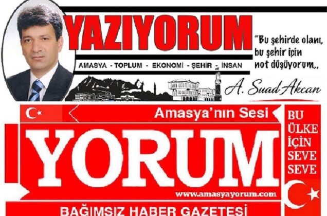 Anadolu Basınının Saygın Köklü Değeri Ahmet Suat AKCAN’ın İmtiyazında ki Amasya Vilayetimizin Sesi Gözü Kulağı Ve “Amasya’nın Sesi Yorum” Gazetesi, 17 Ağustos 2026 Bugün Yayın Yaşamında 41 Yaşına Merhaba Dedi…