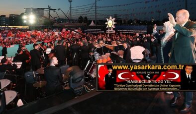 Cumhurbaşkanımız Recep Tayyip ERDOĞAN, “Ekonomide, sağlıkta, eğitimde, ulaştırmada Türkiye’ye tarihinin en büyük yatırımlarını kazandırdık”