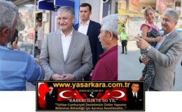 (Yaşar Kara-YANKI) Valimiz Mustafa YAVUZ, Devlet – Millet Dayanışmamız Önemle Katkı  Anlayışıyla, Adana’mızın Sokaklarına, Çarşılarına Ve Hayatına Emekleriyle Değer Katan Kıymetli Esnafımızla, Vatandaşlarımızla  hemşerilerimizle  Bir Araya Gelmeye Devam Ediyor…