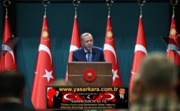 Cumhurbaşkanımız ERDOĞAN, “Ülkemizin güçlenmesinden, bölgesinde istikrarın tesisi için çaba sarf etmesinden rahatsız olanlar bizi yolumuzdan geri döndüremezler”
