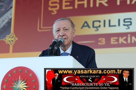 Cumhurbaşkanımız ERDOĞAN “Terörsüz Türkiye hedefimizle aramıza kimse giremeyecek” 