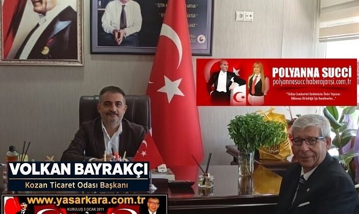 Haberciliği Duayen  Değeri Uluslararası Ödüllü Haberci  Siyaset Bilimci Yaşar Kara  YANK’dan Adana Kozan Ticaret Odası Yönetim Kurulu Başkanı Volkan BAYRAKÇI ve Meclis Başkanı  Av.Bahadır Abdullah ÜNLER’e Makamında Hayırlı Olsun Ziyareti…