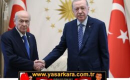 Cumhurbaşkanımız ERDOĞAN,MHP Genel Başkanı BAHÇELİ’ yi kabul etti