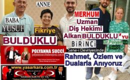 Geçen Yıl Bugün 11 (Onbir) Ekim 2025 Tarihinde Kalp Krizi Sonucu Genç Yaşta Yitirdiğimiz Diş Hekim Alkan BULDUKLU’yu,Vefatının  (ONBİR EKİM 2026 Pazar ) BUGÜN Birinci Seneyi Devriyesinde, Defalarca Olduğu Gibi Bir Kez Daha;Hasret,Özlem ve Dualarla Anıyoruz.